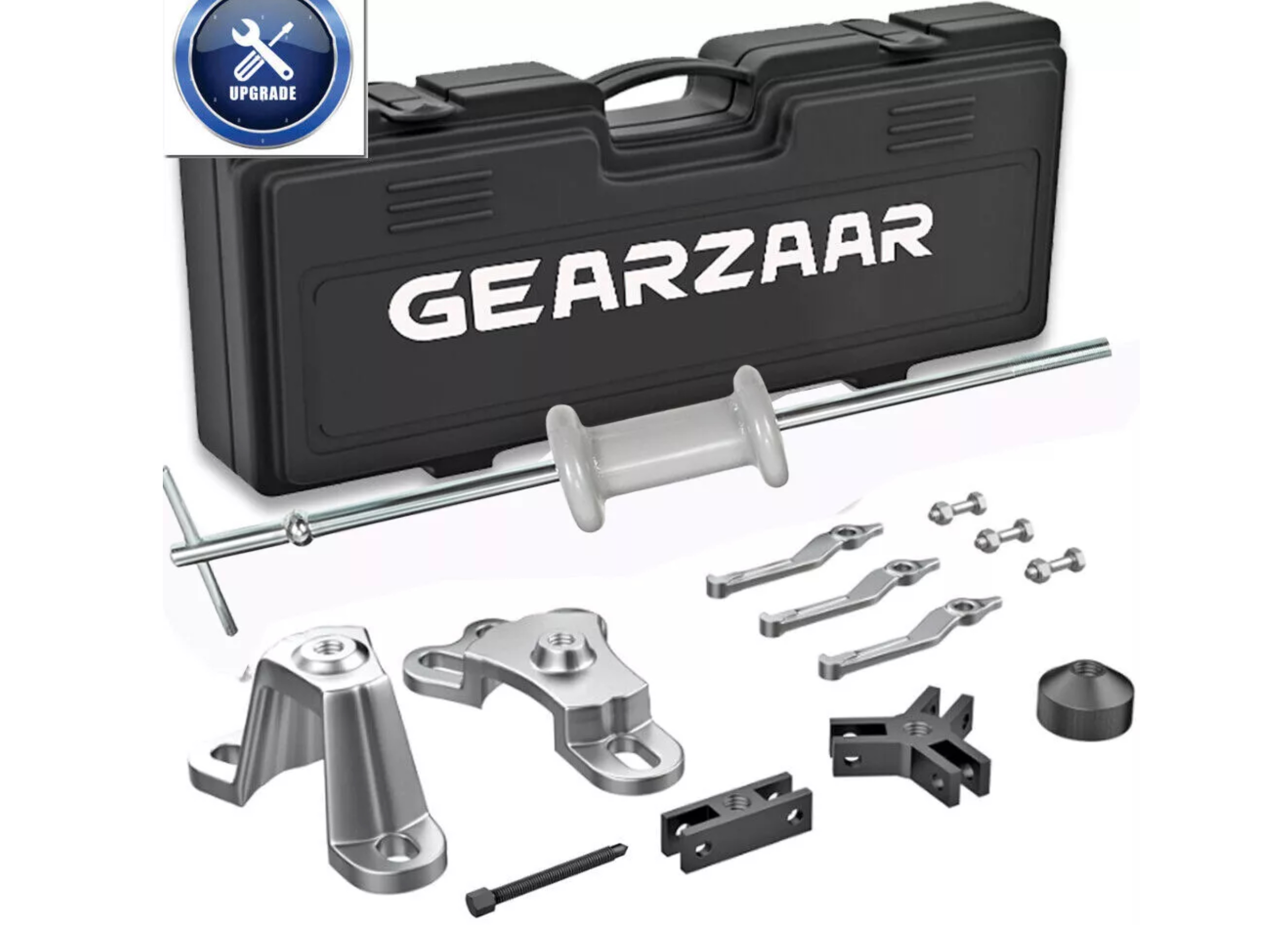 Slide hammer hub puller kit