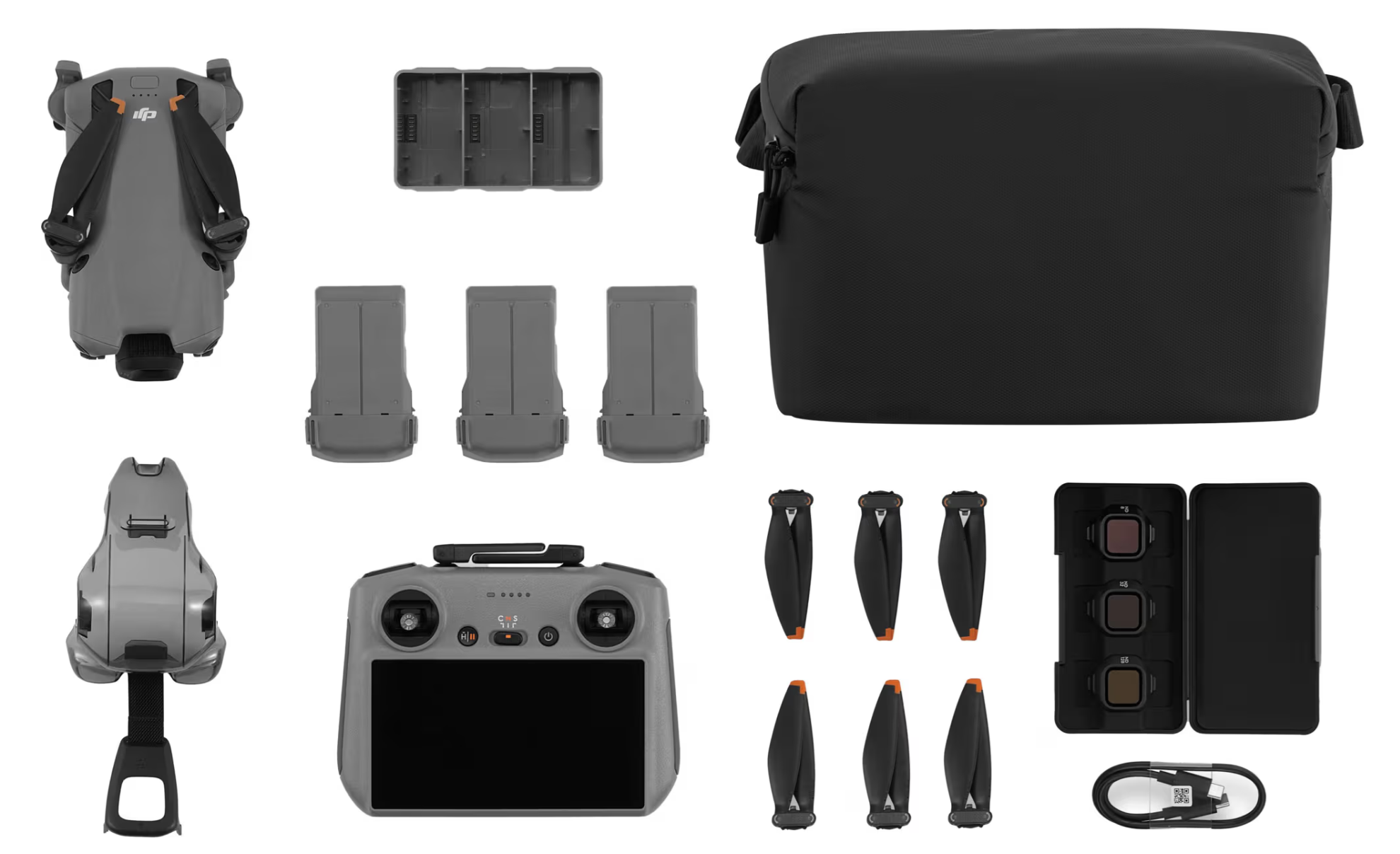 Dji mini 5 pro fly more combo drönare (dji rc2)