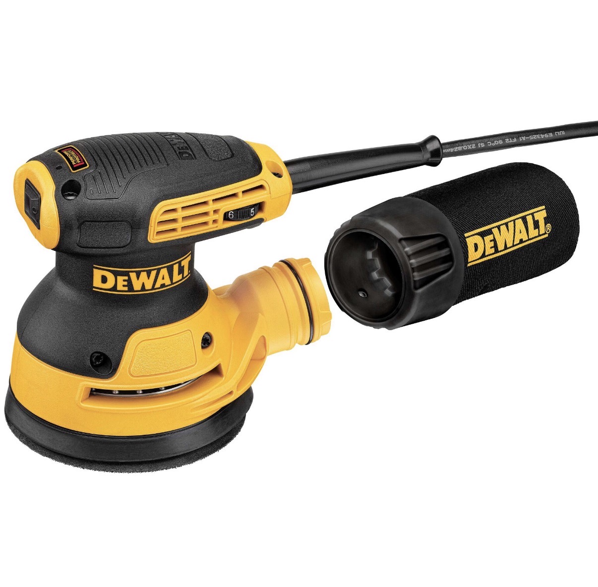 Dewalt excenterslip / rondellslip 125mm – perfekt finish ✨