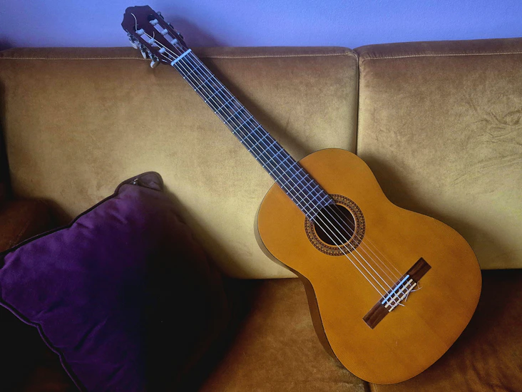 Gitarr nylonsträngad