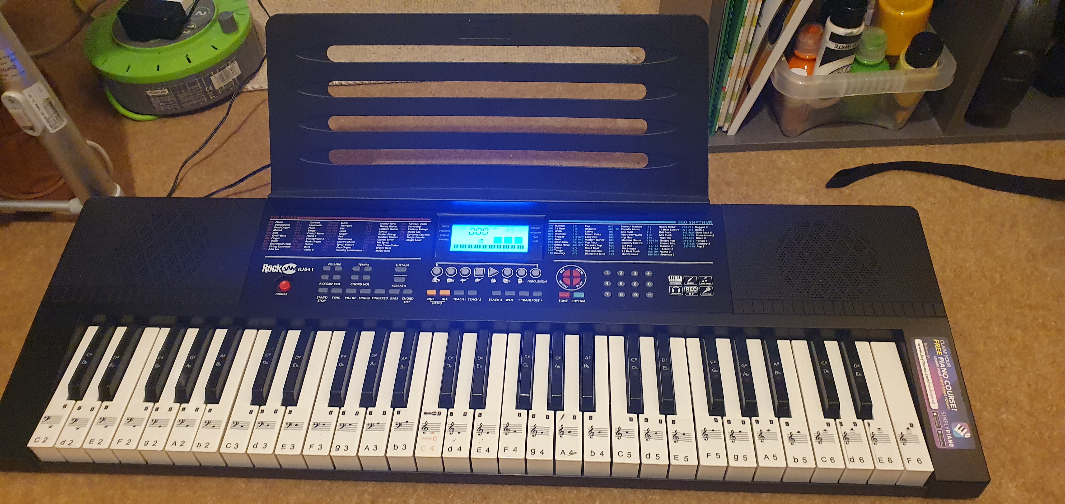 Rockjam full 54 key keyboard piano