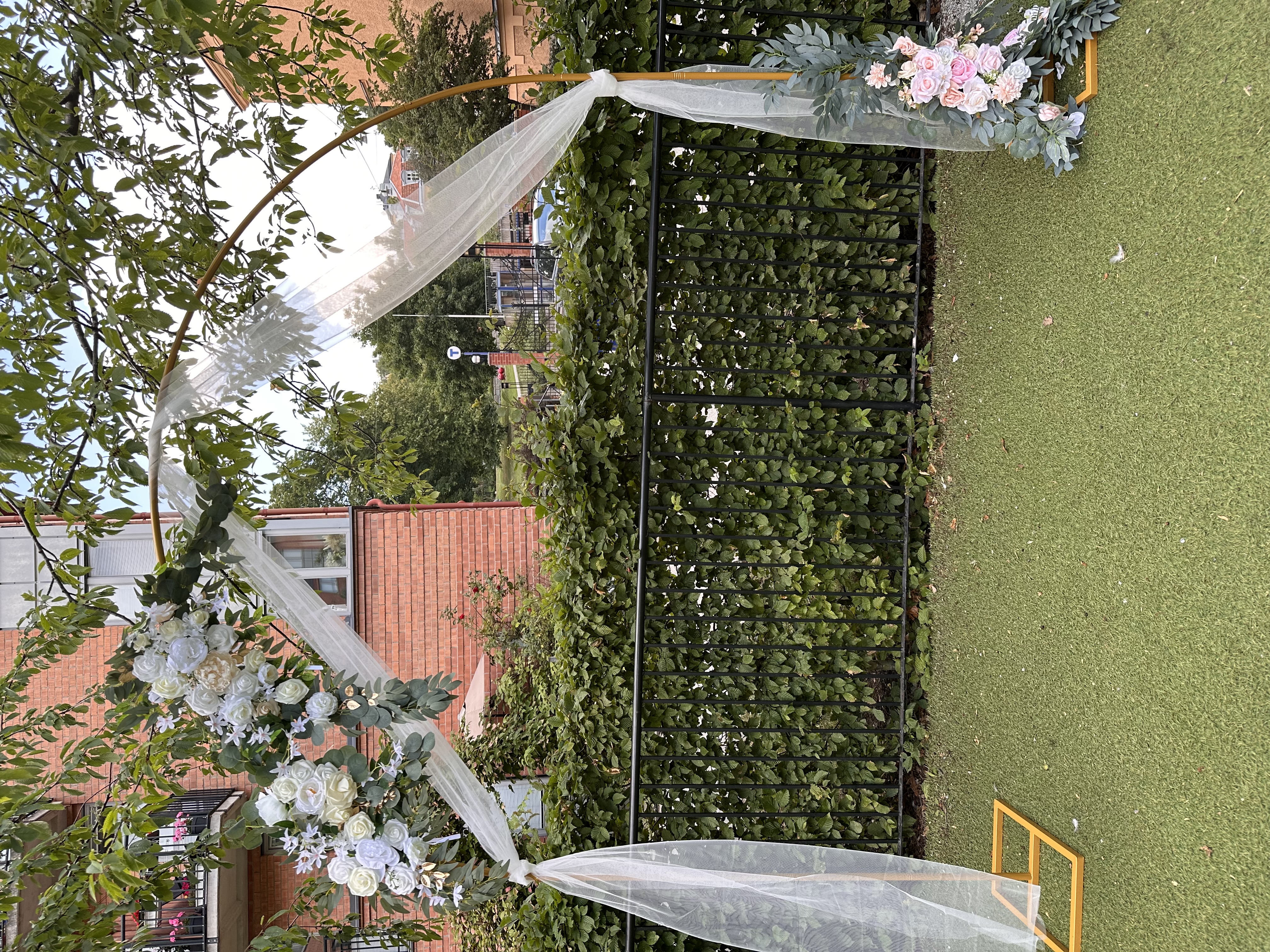 Bröllopsbåge ink blommor 🌸 