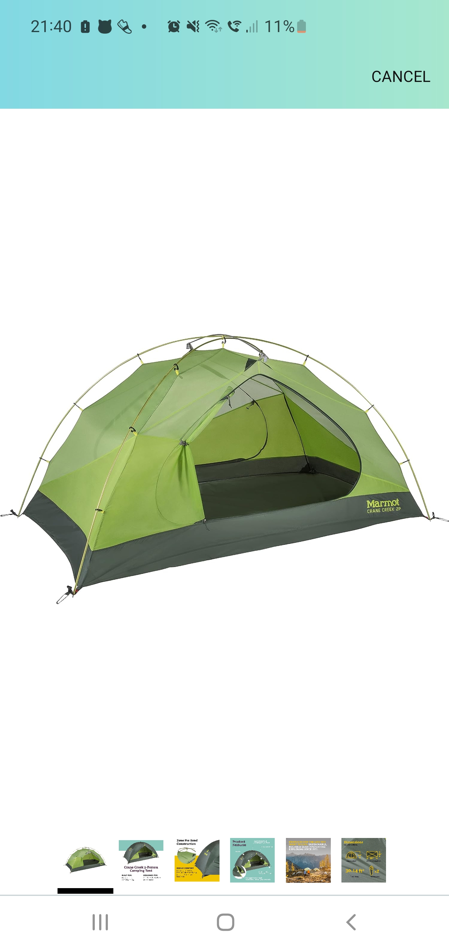 2 person tent