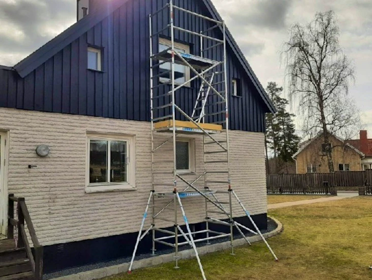 Byggställning aluminium 90x190