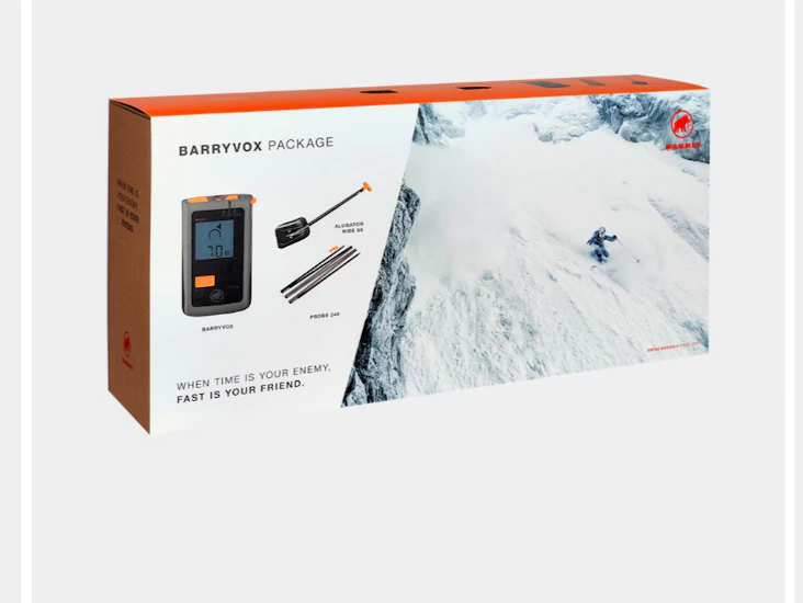 Mammut skredsøkerpakke (inntil 2 sett)