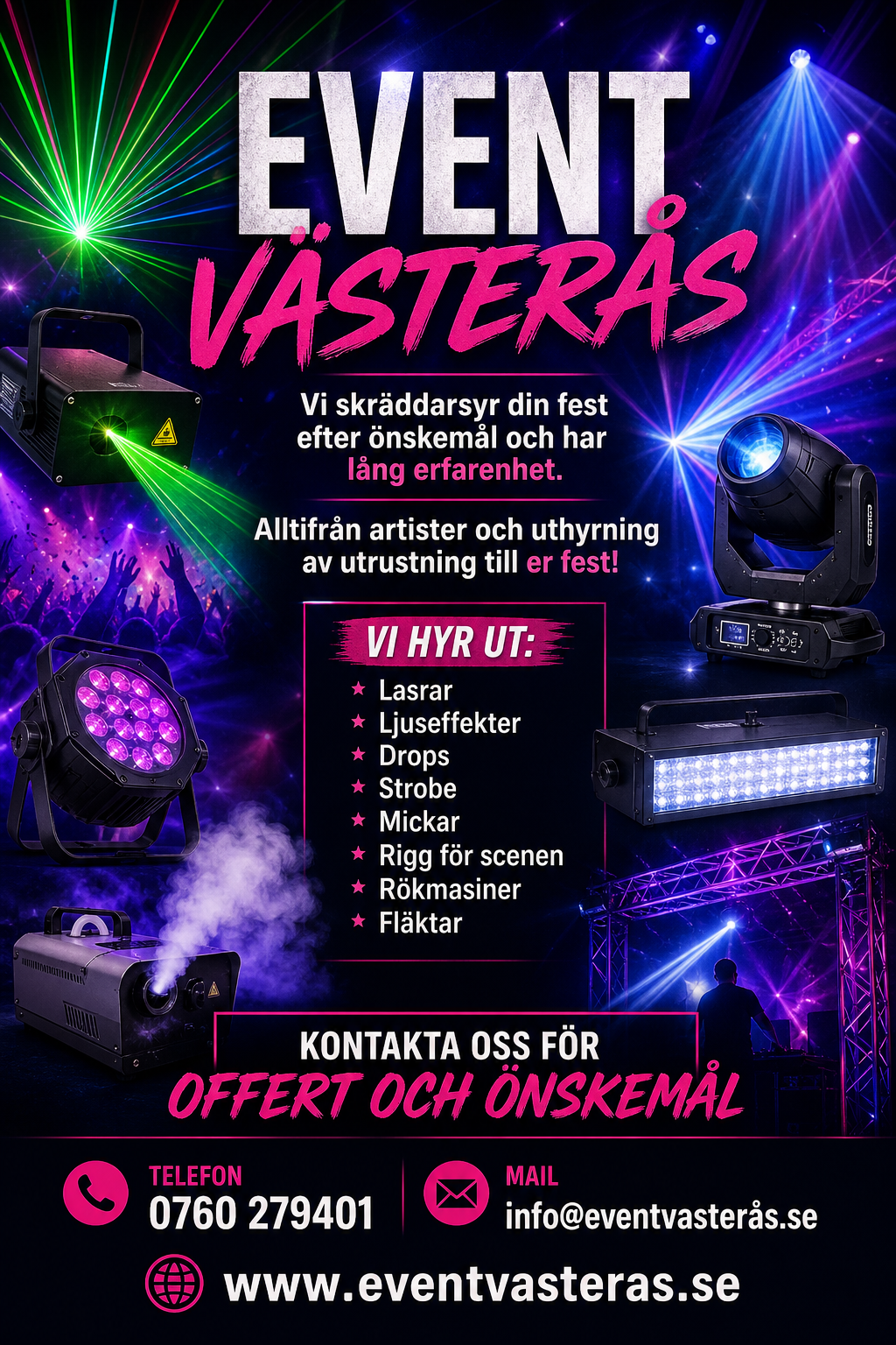 Allt inom ljud o ljus