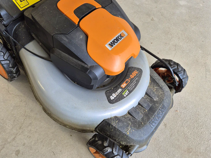 Worx 48cm 2g75ie electric lawnmower