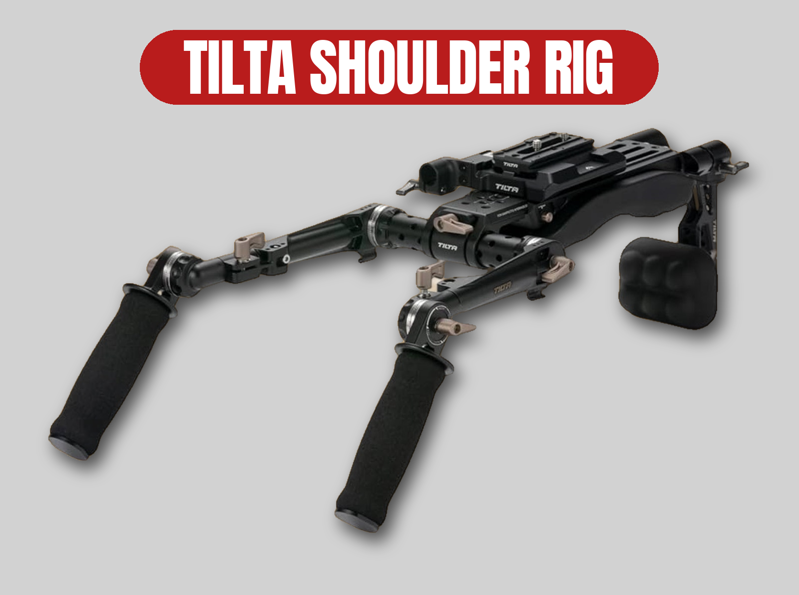 Tilta shoulder rig | camera stabilizer / support system