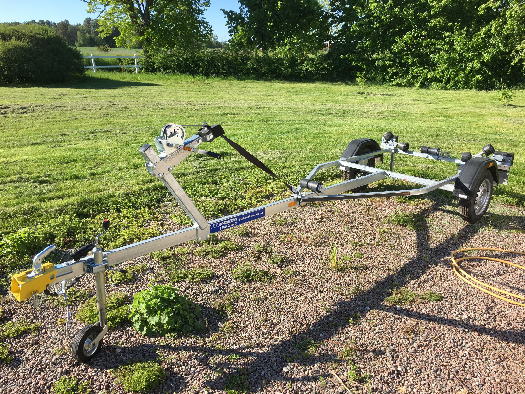 Båttrailer, brenderup 150500ub