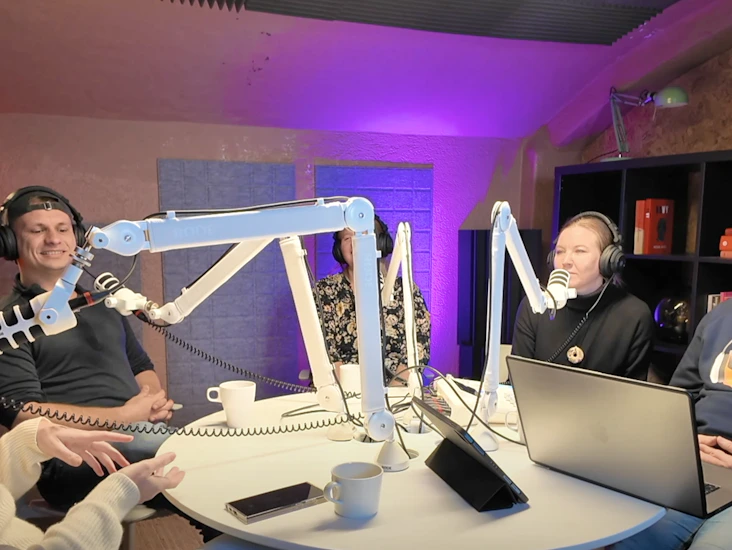 Podcast studio til leie / podkaststudio