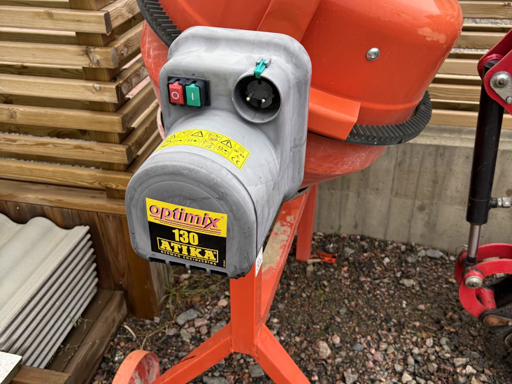 Betongblandare (s k tombola)