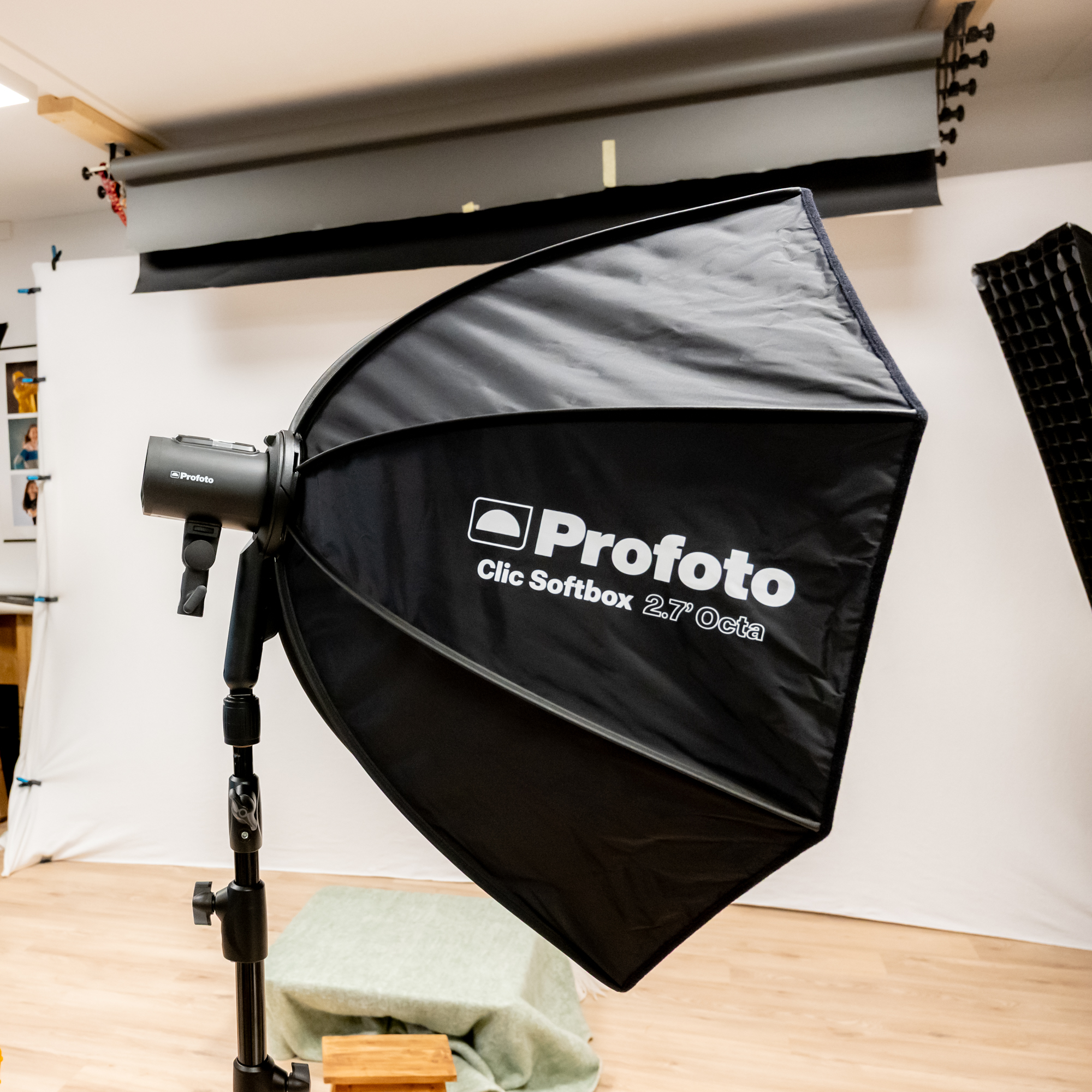 Profoto a2 batteriblits 75w med softbox, stativ og trigger 