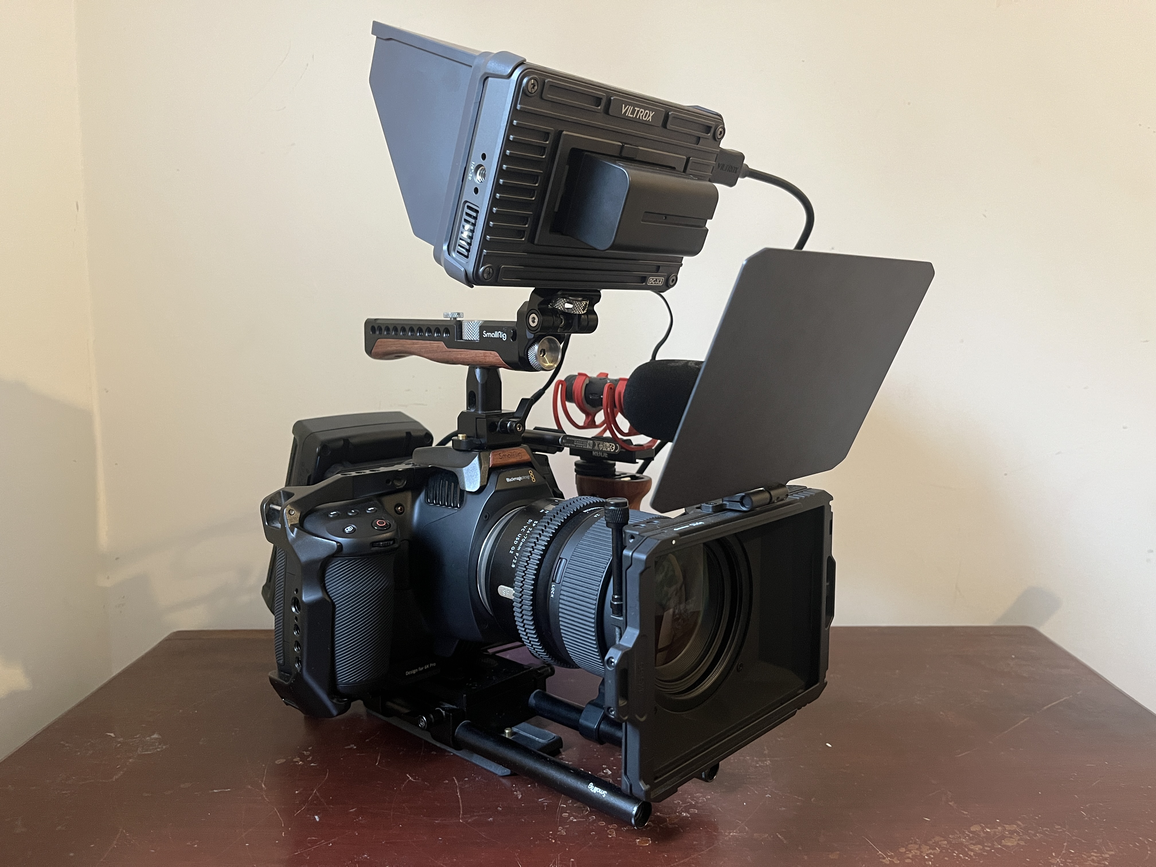 Blackmagic pocket cinema camera 6k pro | rig