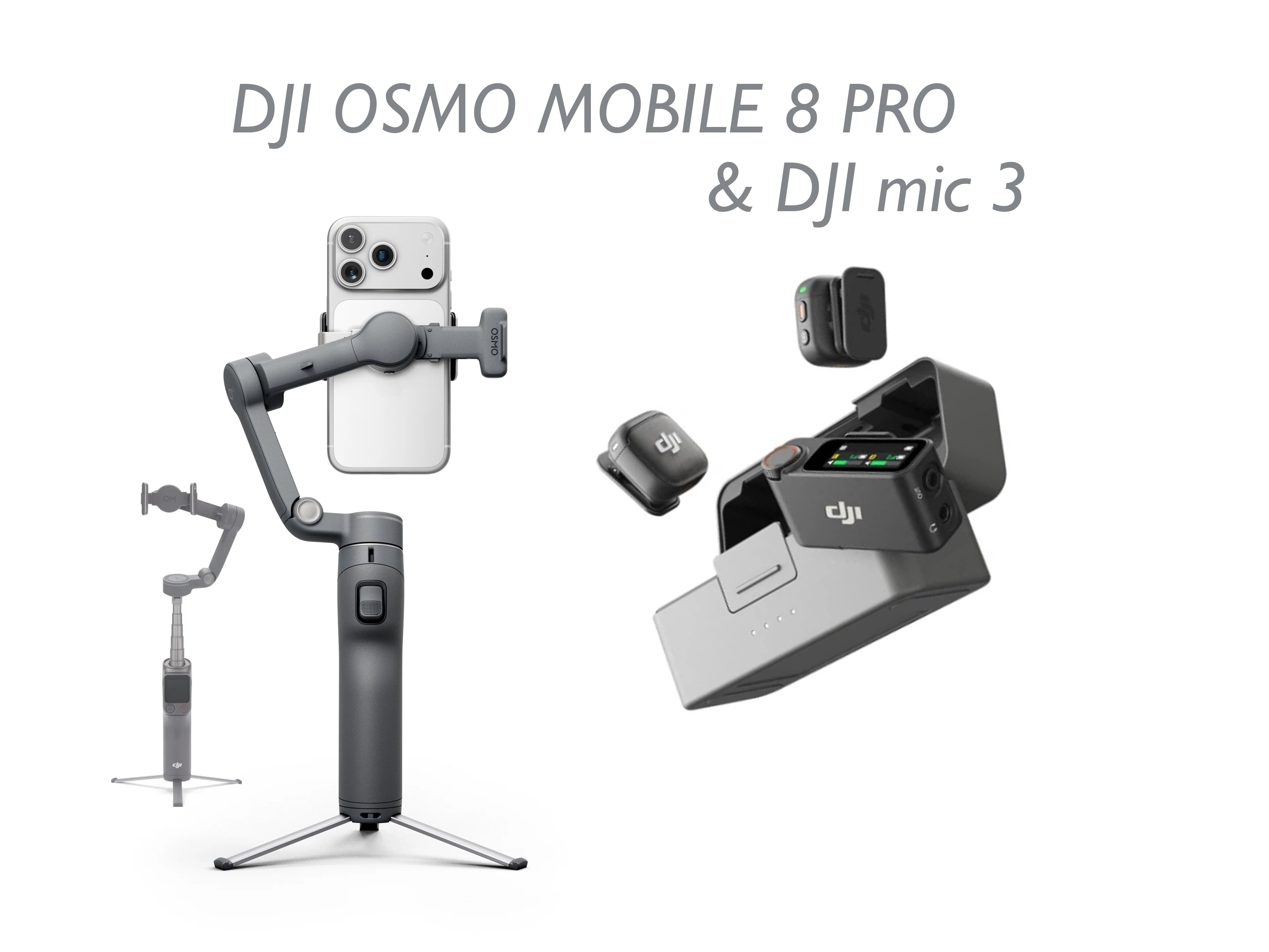 Dji osmo mobile 8p / 8 p pro ( mic 3 pro ) custom 