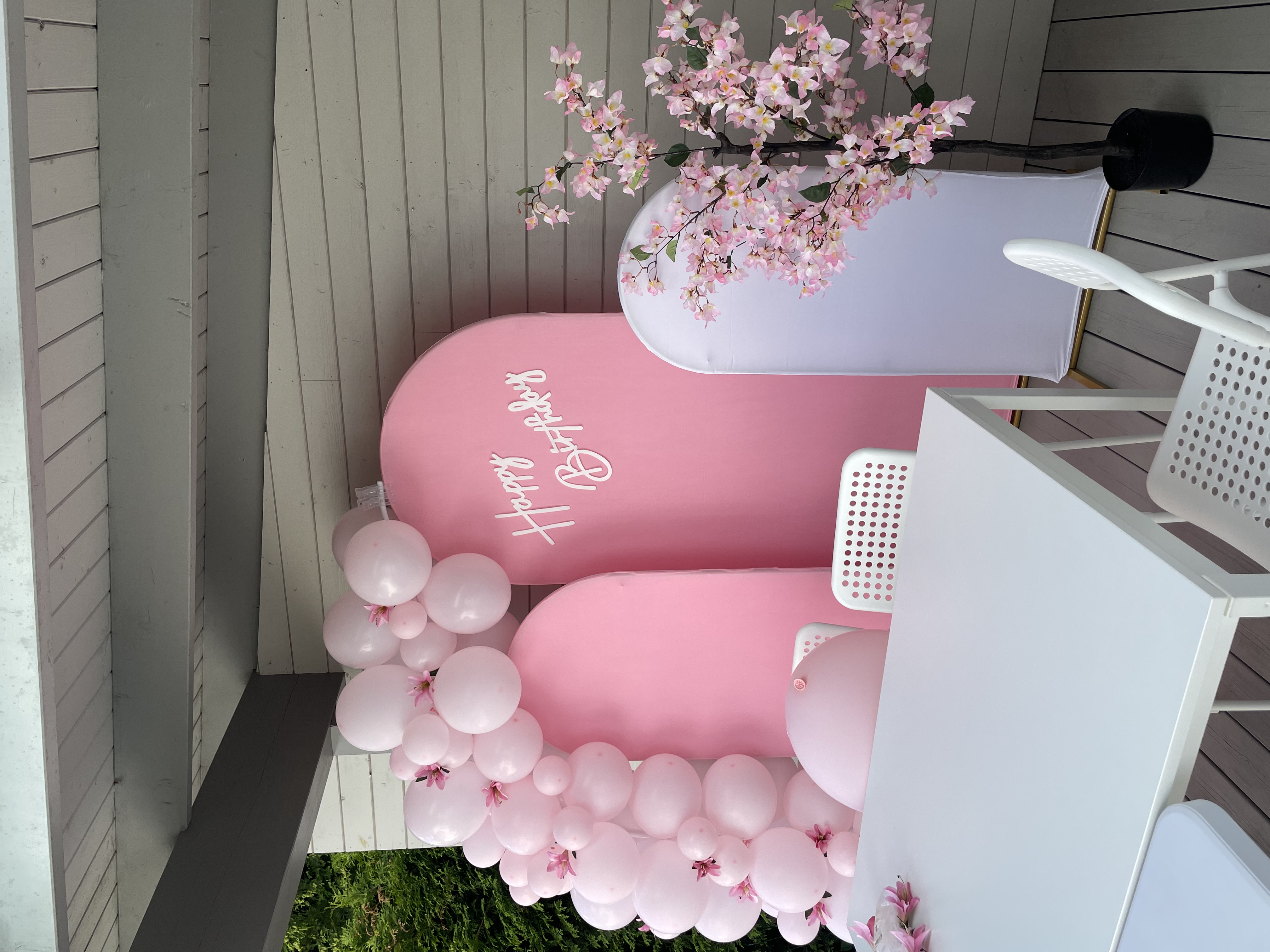 Backdrop stativ sett for fest/bursdag