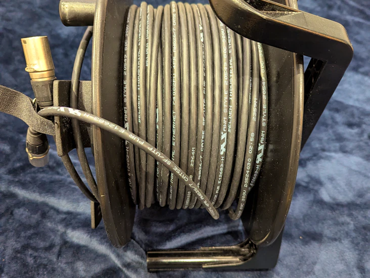 50m ethercon reel pro snake 88685-50 cat5e cable