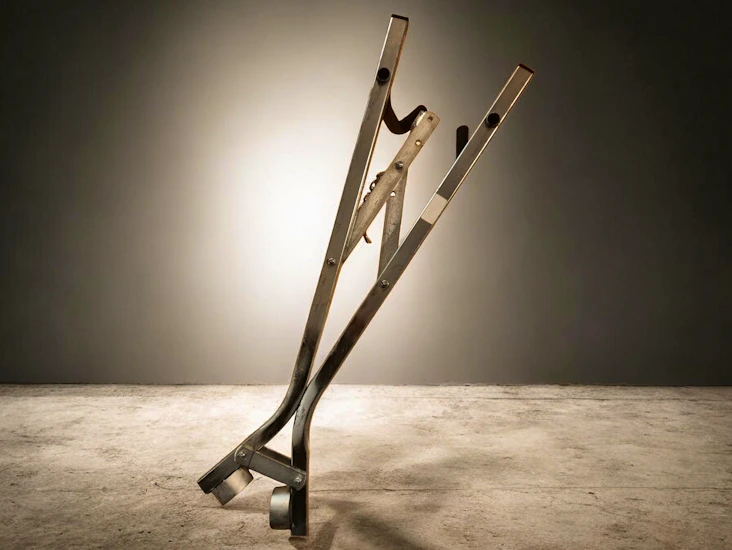 Vetokoukkuun kiinnitettevä jämäkkä pyöräteline