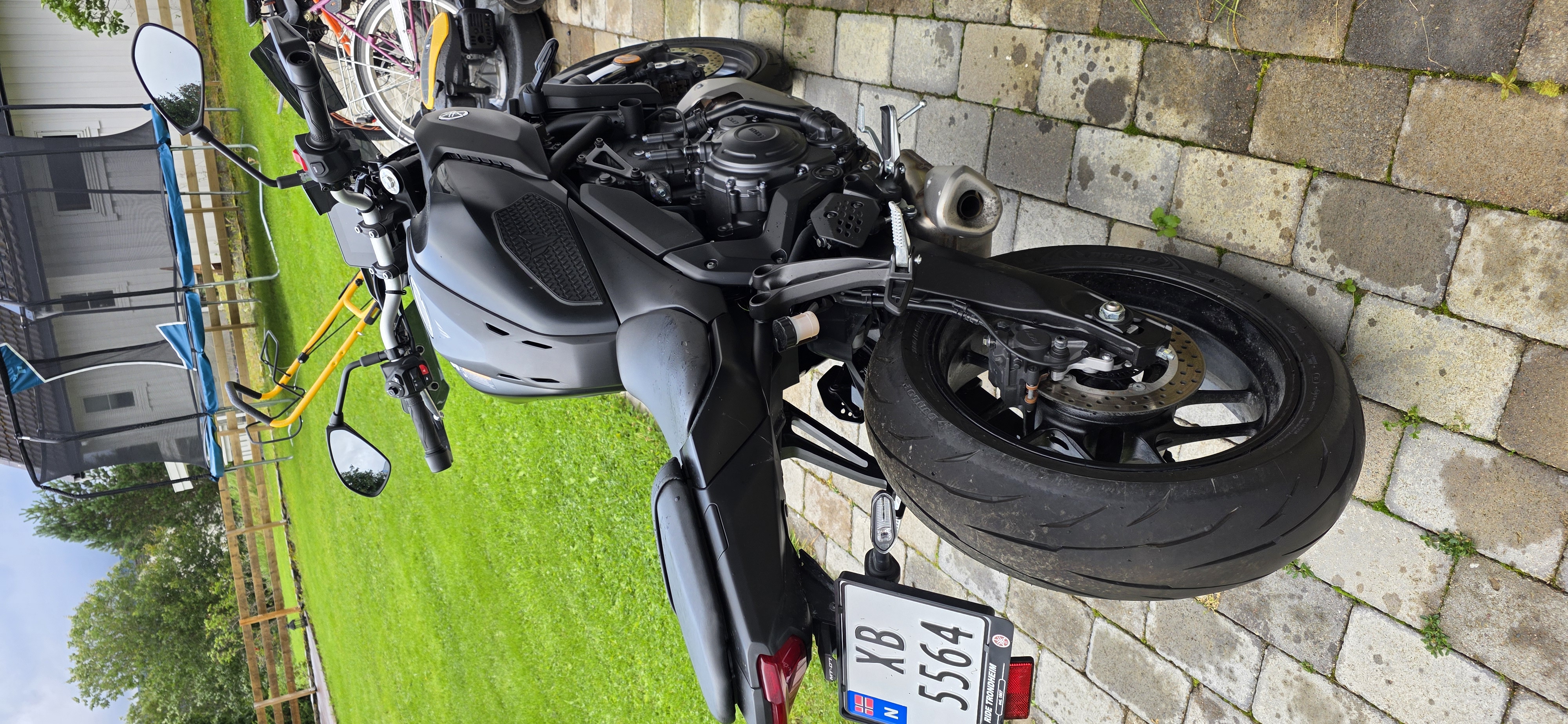 Yamaha mt-07 2025 modell 