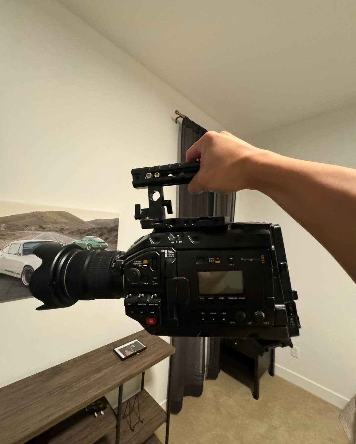 Blackmagic design ursa mini pro 4.6k g2 w/ canon zoom lens 