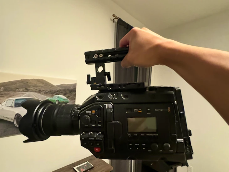 Blackmagic design ursa mini pro 4.6k g2 w/ canon zoom lens