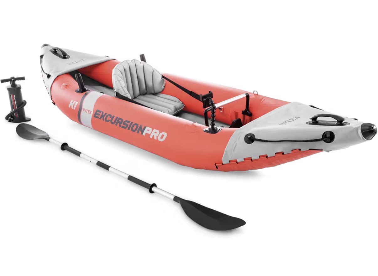Intex excursion pro inflatable kayak - 1 man