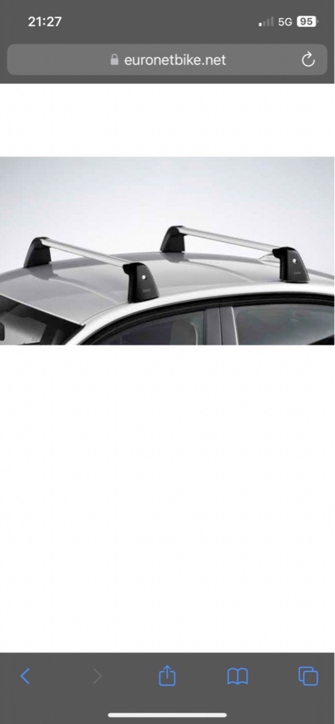 Lasthållare för rails, bmw