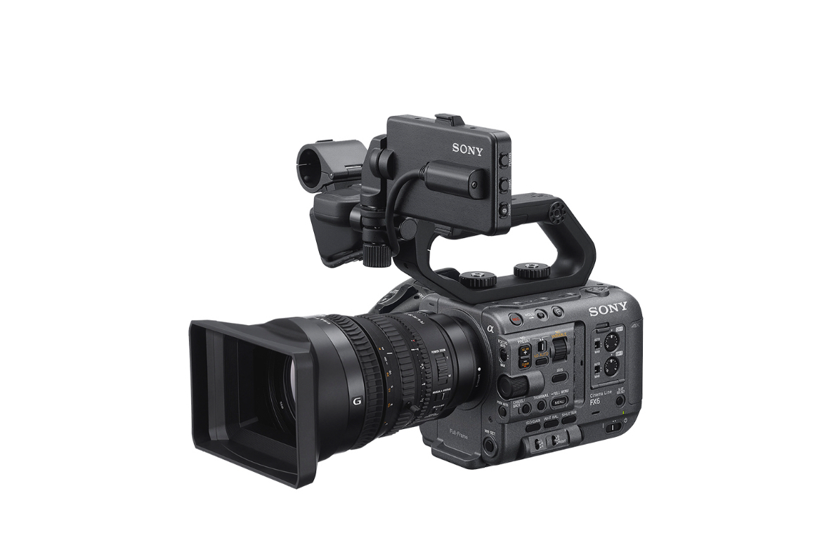 Sony fx6 full-frame cinema with sony fe pz 28-135mm lens