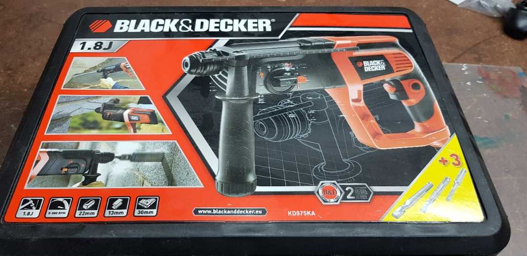 Borrhammare black&decker 1.8j