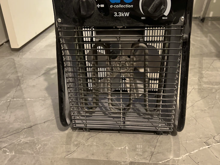Värmefläkt 3,3 kw