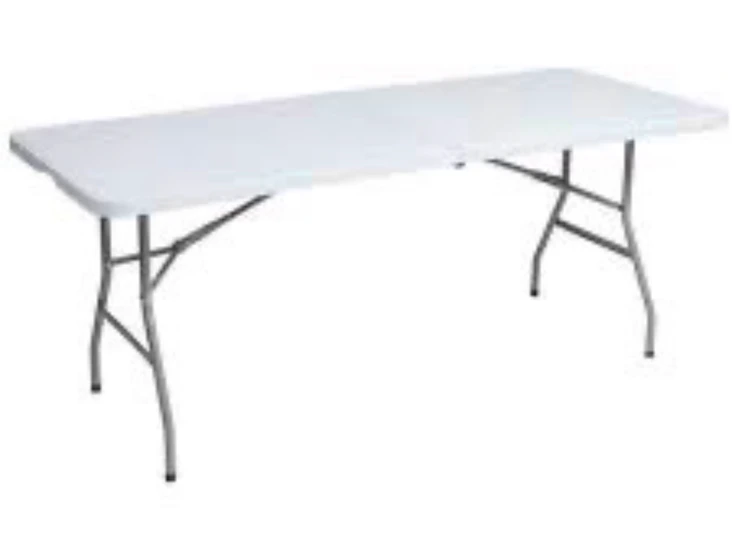 Hopfällbara bord - 180 x 75 cm