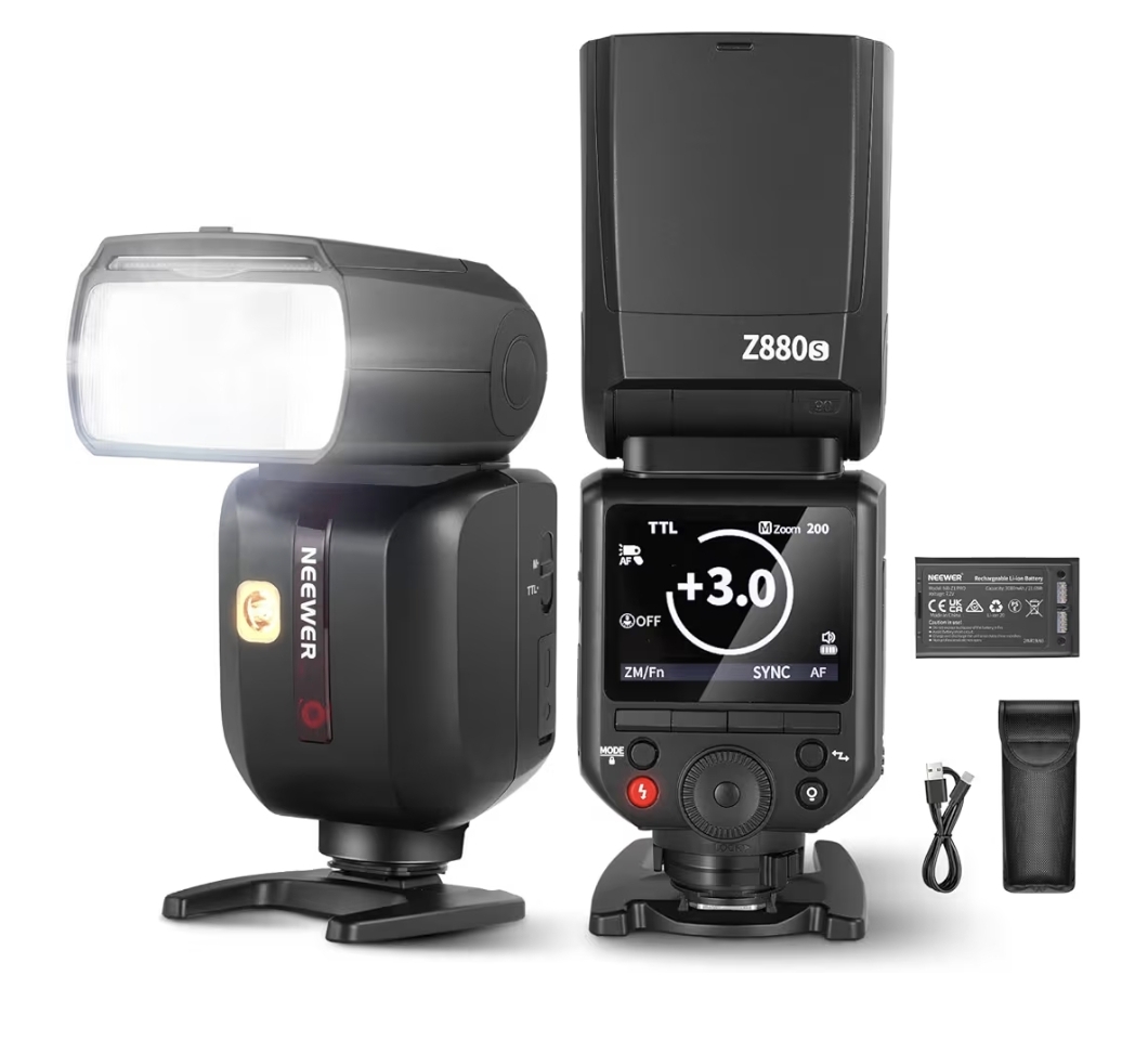Neewer z880-s 2.4g 76ws ttl camera flash for sony