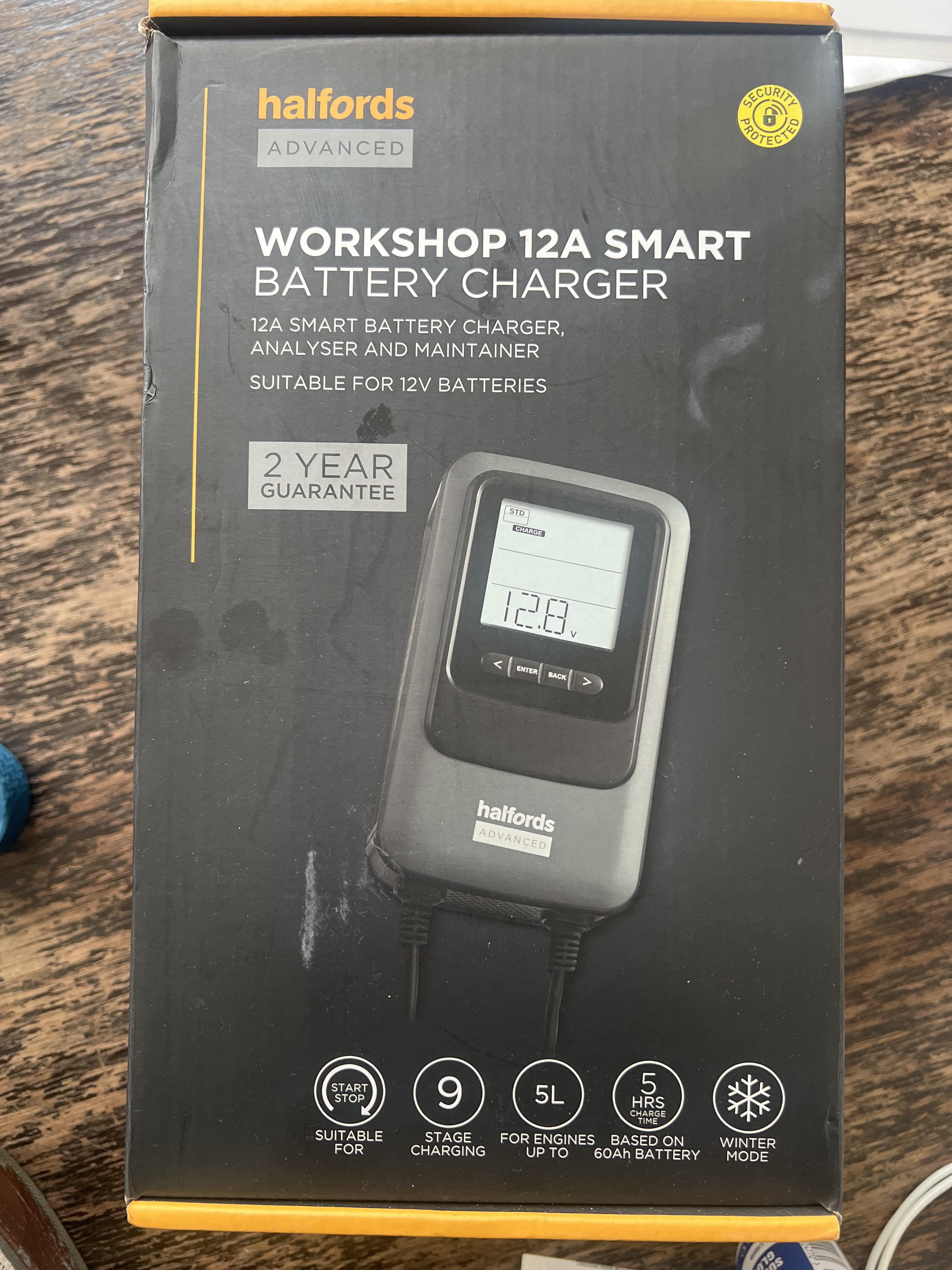 12a smart battery charger 