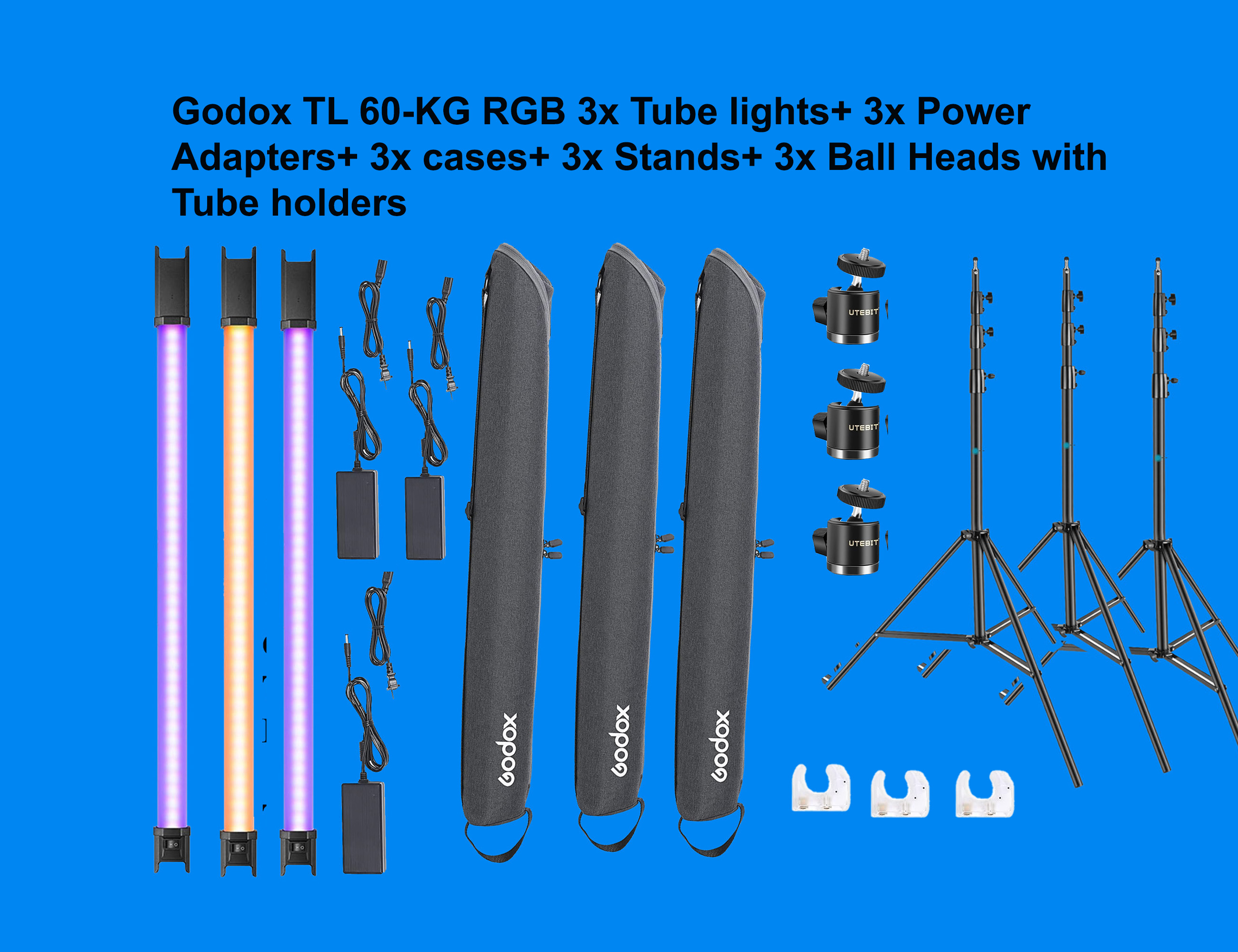 Godox tl-60 rgb, godox tl-60 rgb led tube light