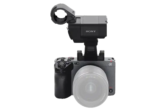 Sony fx3 cinema camera with xlr handle