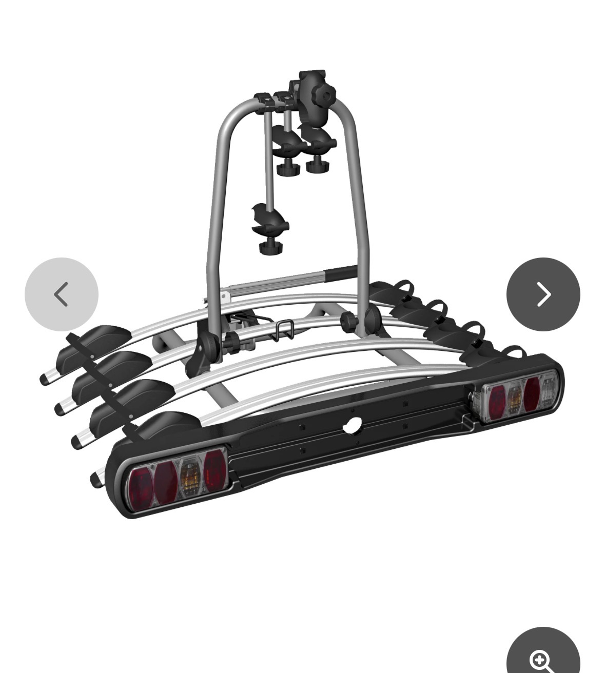 Cykelställ för 4 cyklar