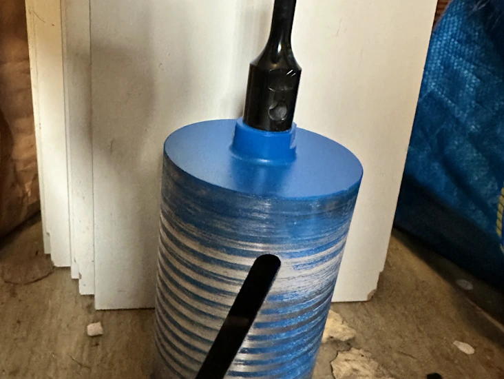 Hålsåg för stenmaterial