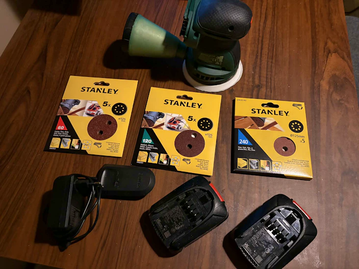 Bosch easyorbit 18v-10 – effektiv og ledningsfri eksentersliper