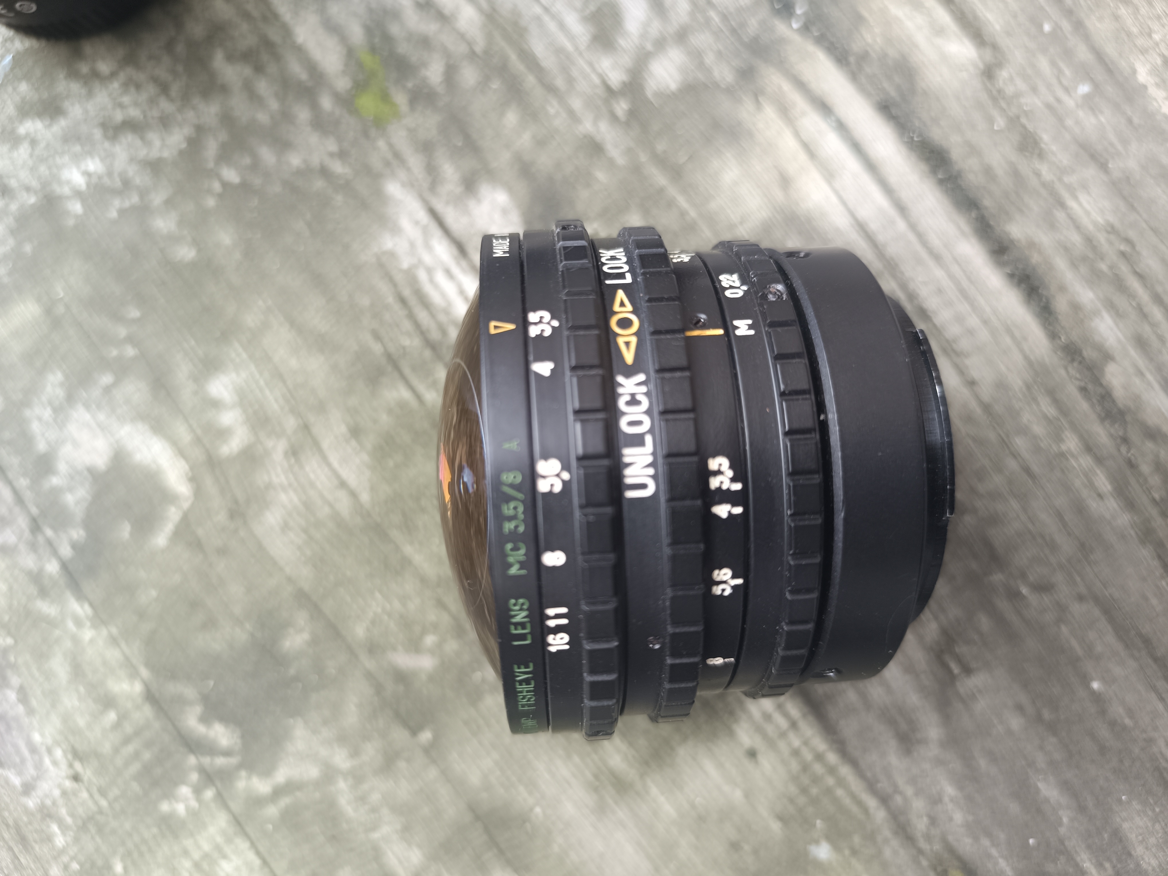 8mm belomo eos for canon and fuji (adapter included) 