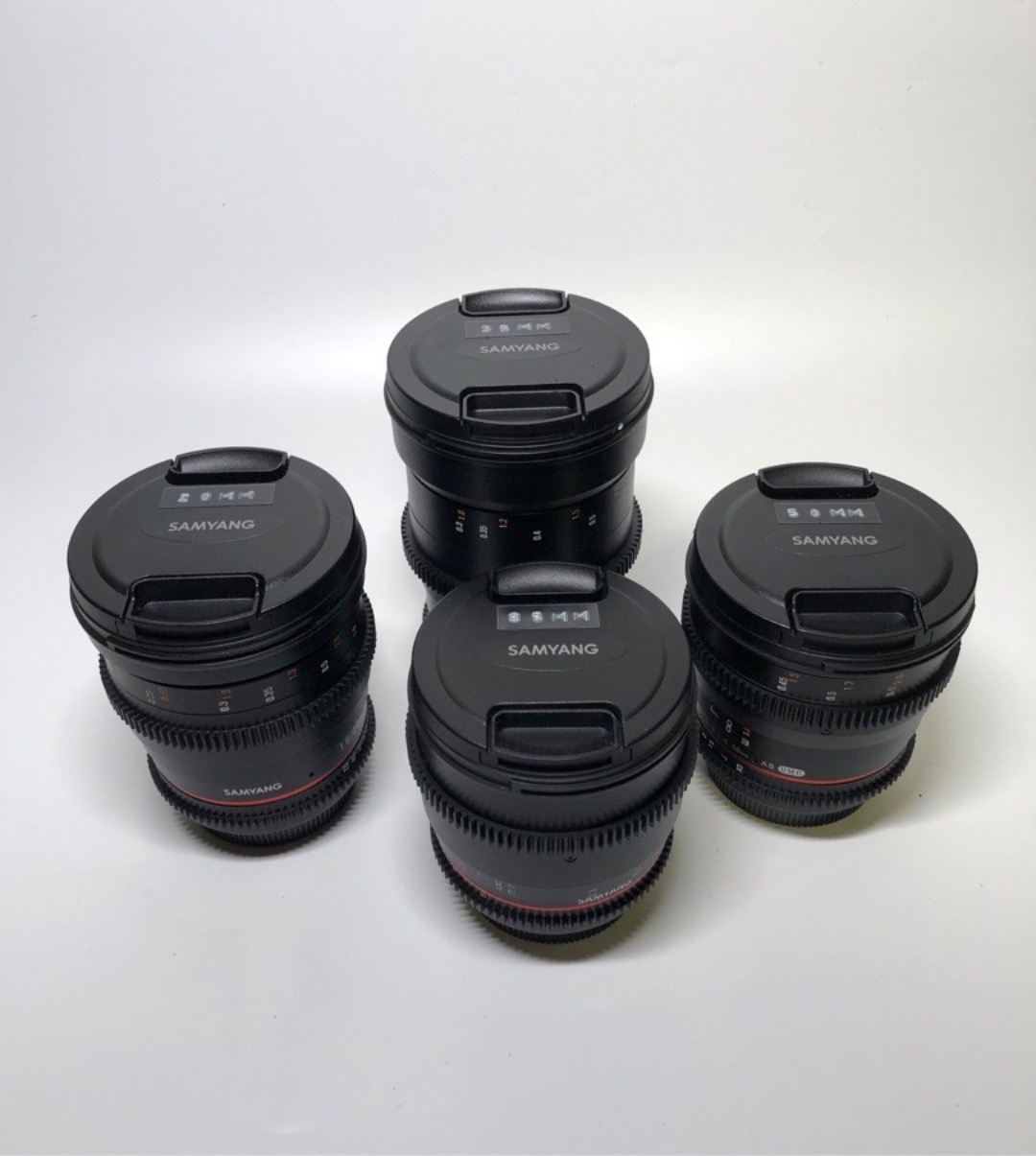 Samyang linsepakke - 4 linser