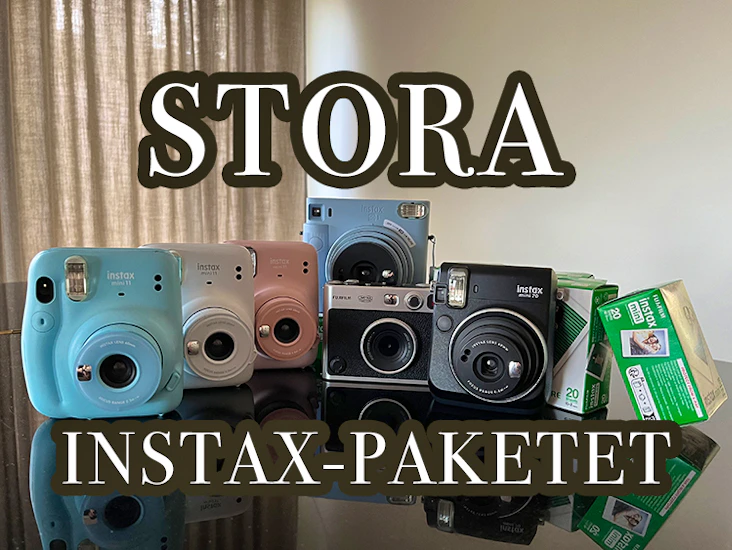 Stort instax-paketet