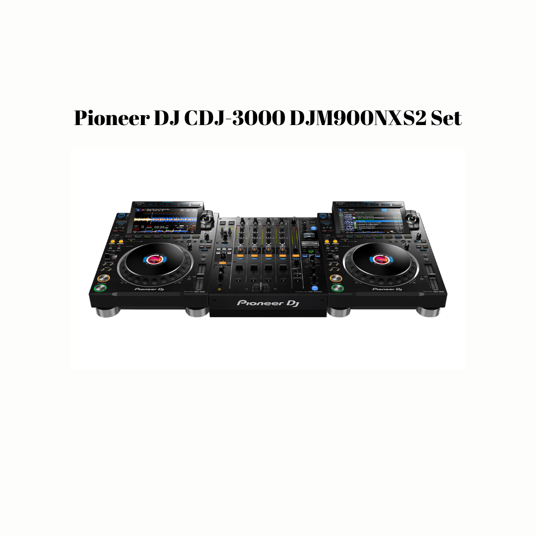 Pioneer dj cdj-3000 djm900nxs2