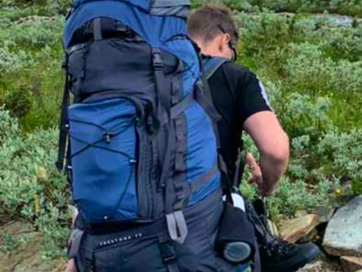 North face crestone 75l