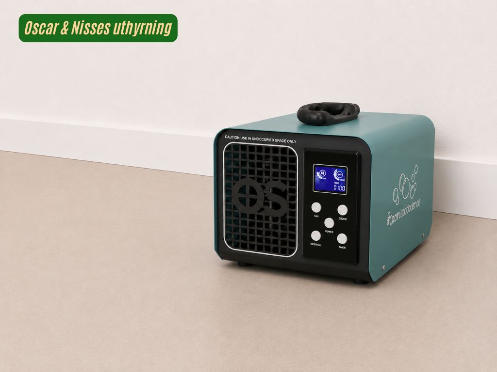 Kraftfull ozongenerator – mot röklukt, mögel & unken luft
