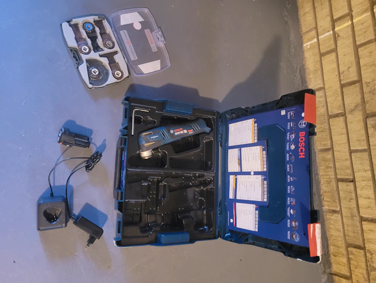 Ny batteridriven multiverktyg bosch gop 12 v