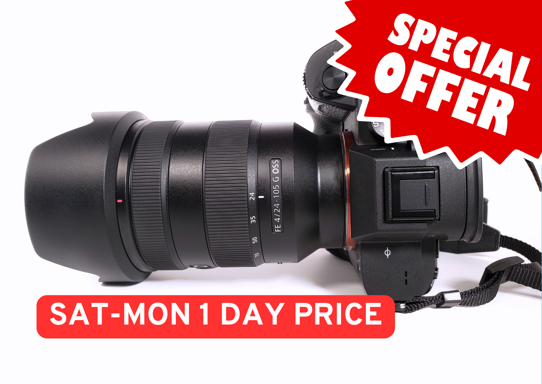 Sony a73 + 24-105mm g lens - sony a7iii 24-105 mm photography bundle special offer