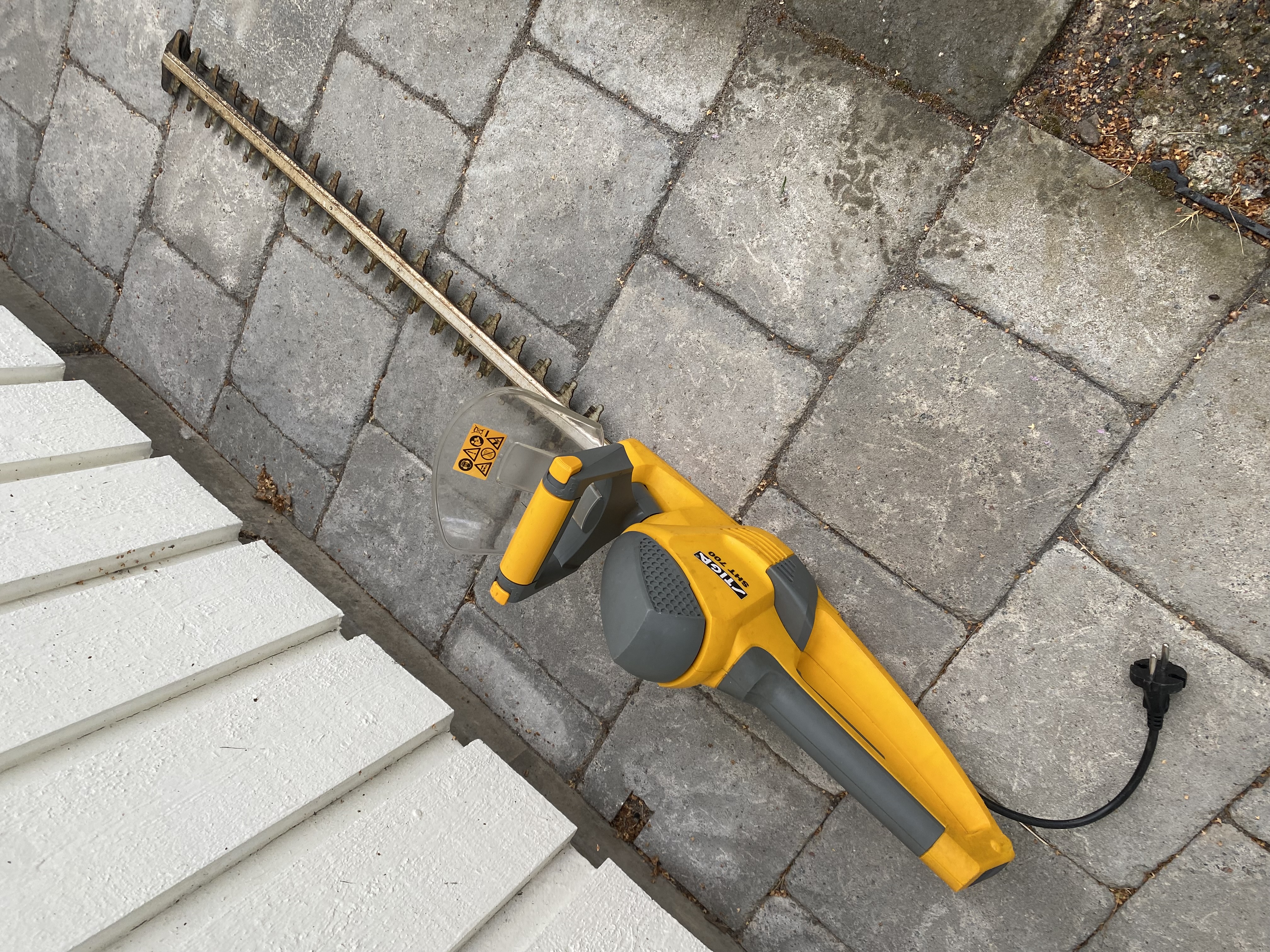 Elektrisk häcksax stiga