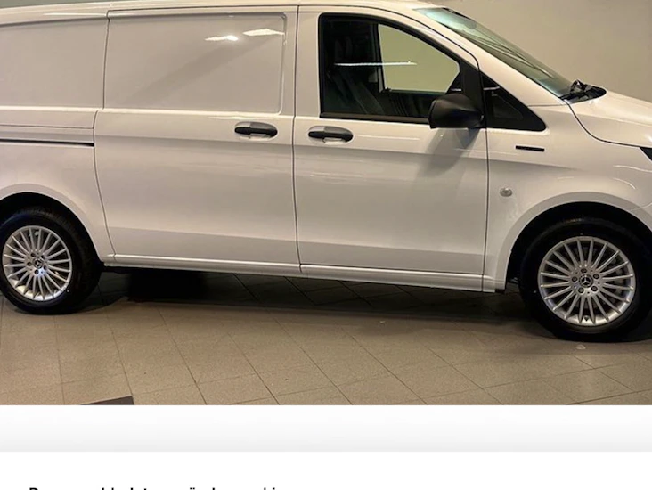 Flyttbil / skåpbil mercedes el - vito