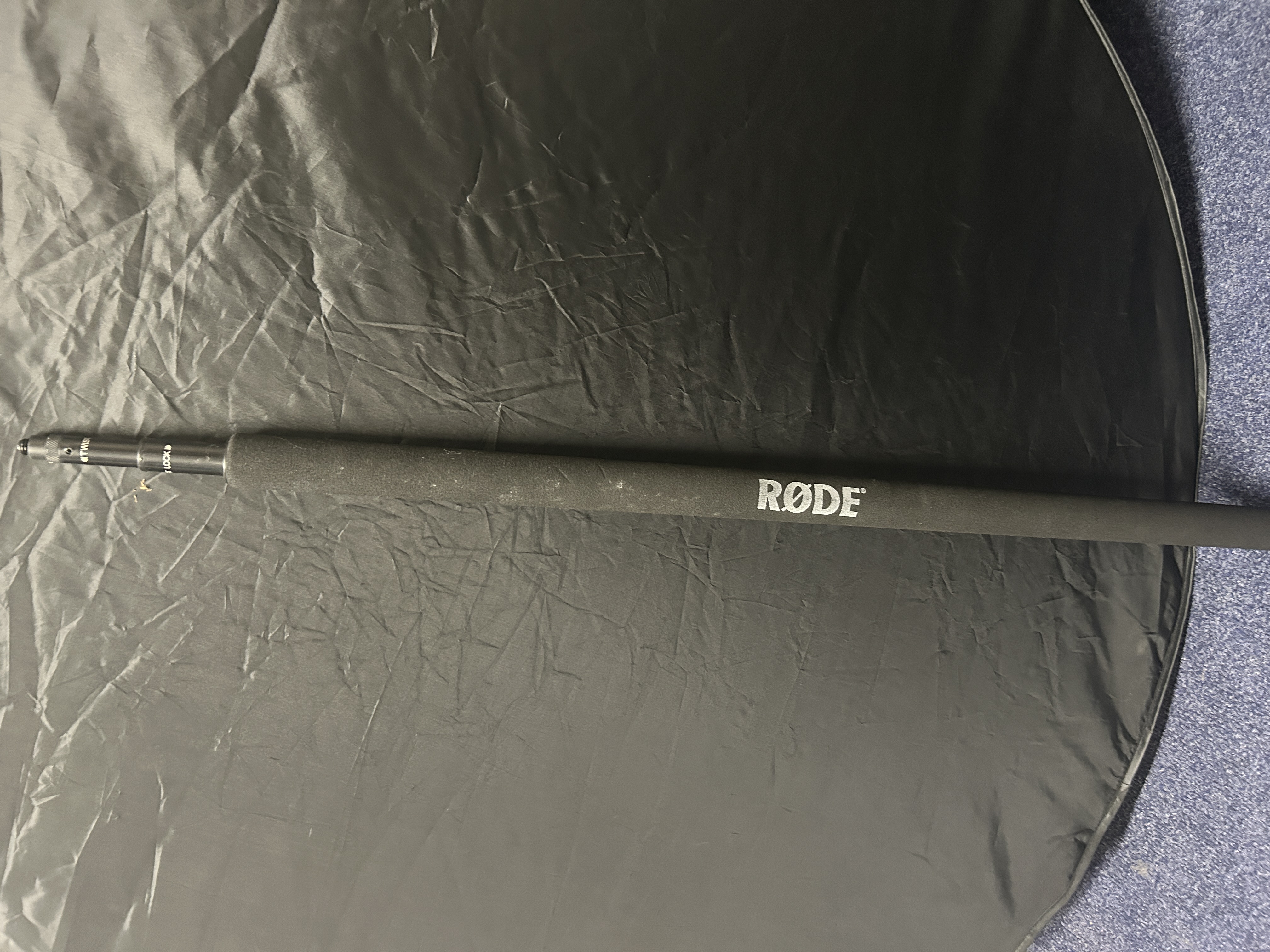 Røde rode videomic pro with rycote shockmount  / micro boompole ultra-compact