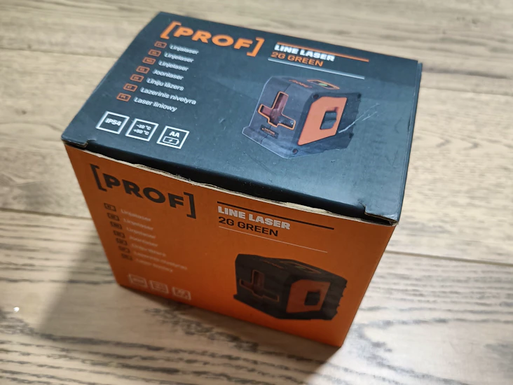 Prof 2g vihreä ristilinjalaser