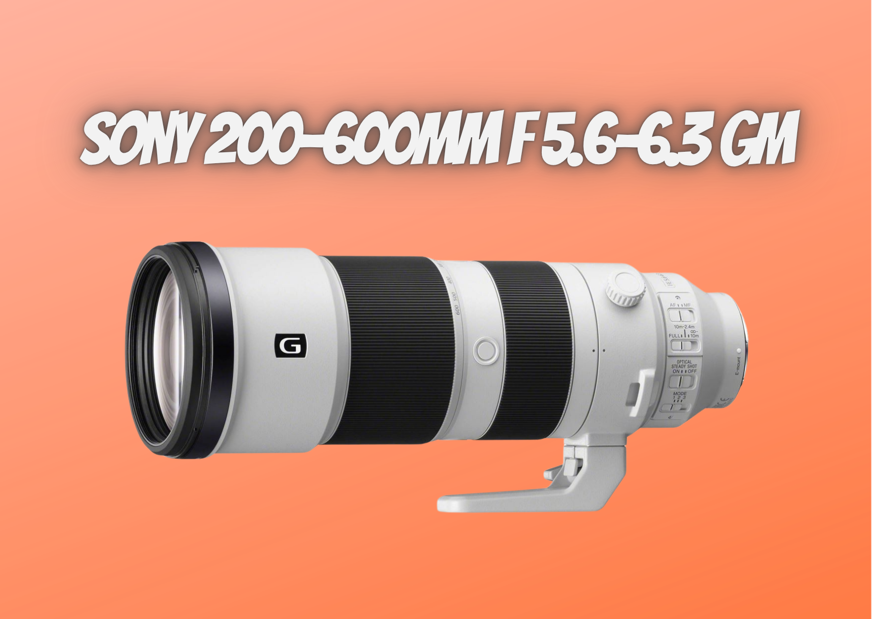Sony fe 200-600mm f/5.6-6.3 g oss lens 